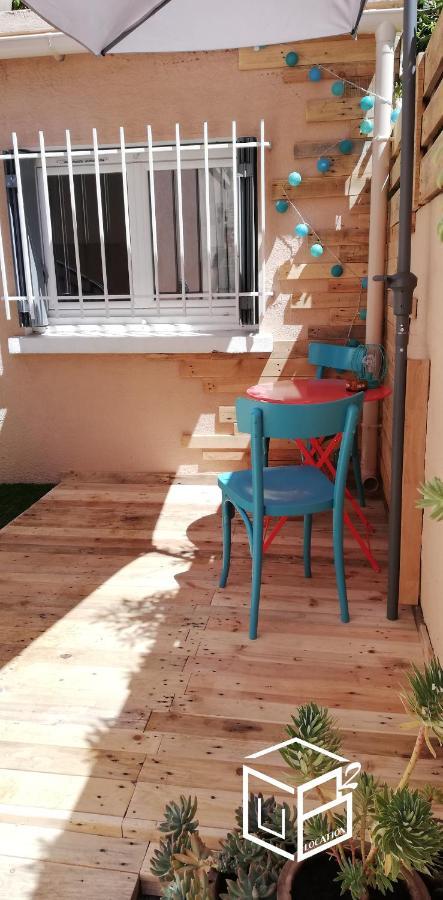 Le Cabanon Du Pas Du Loup - Studio Climatise Rdc - Proche Mer La Seyne-sur-Mer Kültér fotó